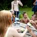 Raul Wadsworth, 4, bites into a cupcake at his birthday party at Independence Lake on Saturday, July 6. Daniel Brenner I AnnArbor.com